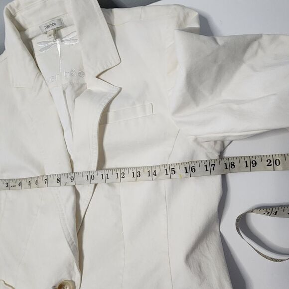 Tyler Boe Cooper Ruched Sleeve Jacket for Women Size 2 Anthropology - Picture 3 of 6